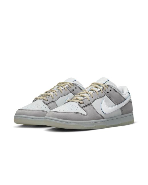 Nike White Dunk Low 'Wolf Pure Platinum' for men
