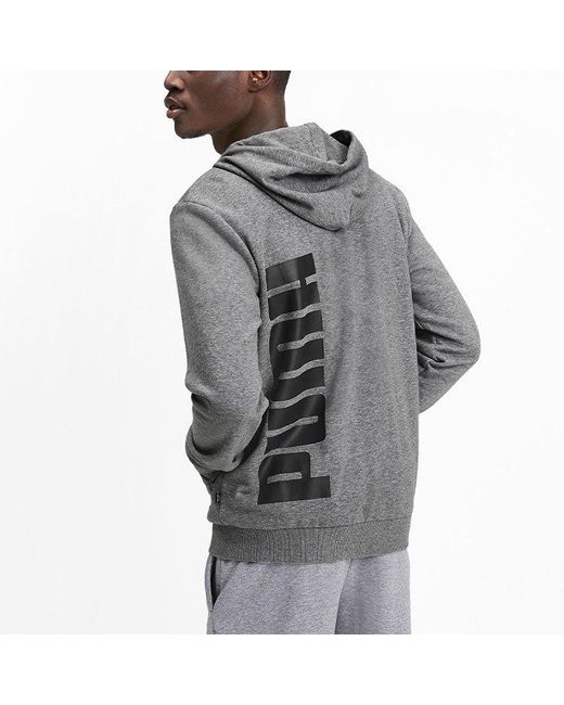 PUMA Gray Training Jacket for men
