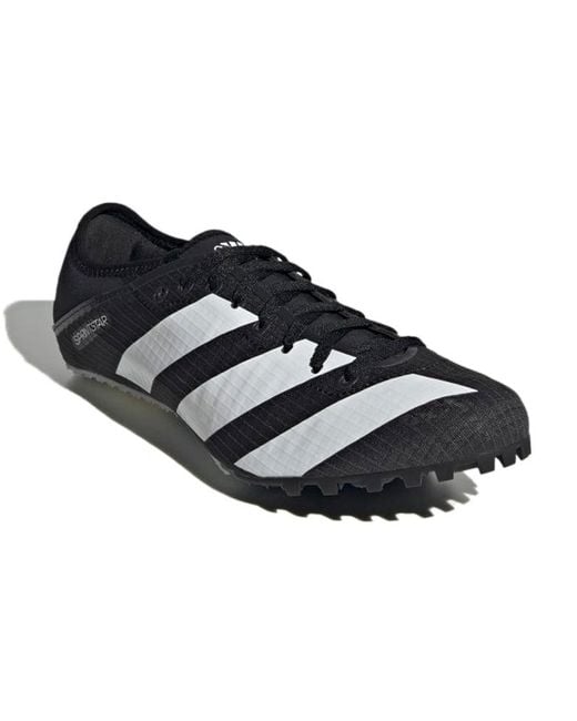 Adidas Black Sprintstar 'Core Cloud Carbon' for men