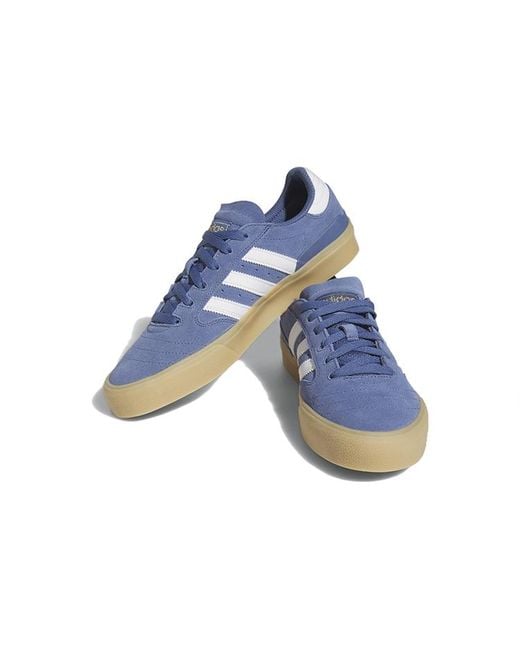 Adidas Blue Originals Busenitz Vulc 2.0 Shoes 'Crew Gum' for men