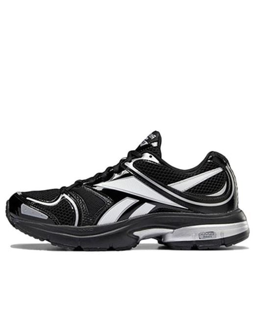 Reebok Black Premier Road Plus 6 Metallic' for men