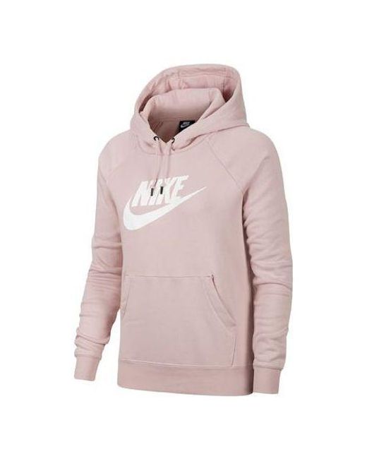 Nike Pink Sportswear Logo Hoodie