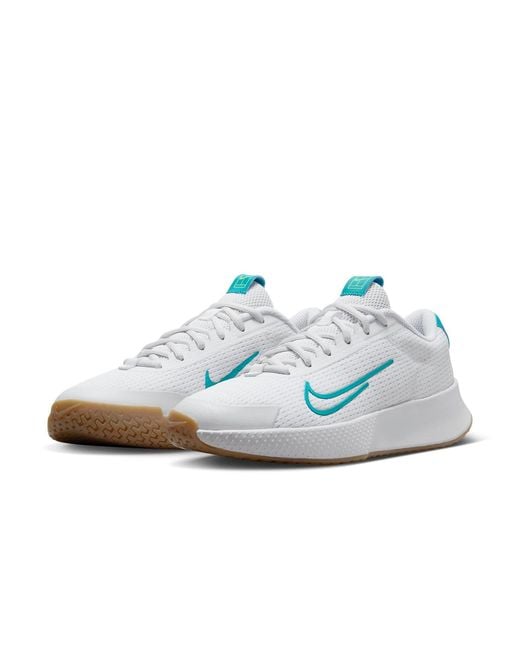 Nike White (Wmns) Court Air Zoom Vapor 11 Lime Blast'