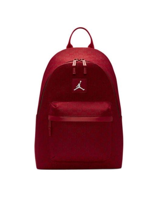 Nike Red Monogram Backpack