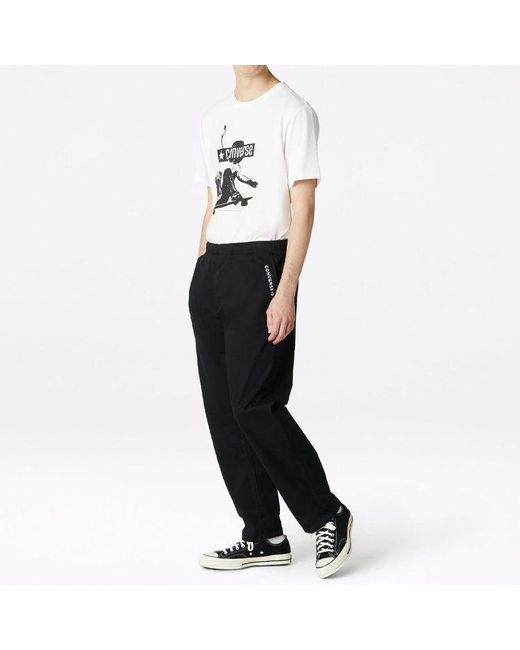 Converse Blue Easy Waist Woven Pants for men
