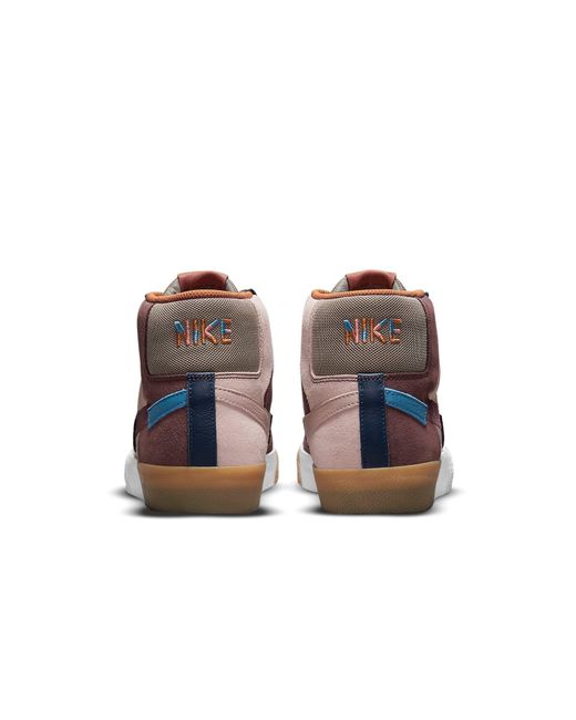 Nike Blue Zoom Blazer Mid Premium Sb 'Mosaic Pack for men