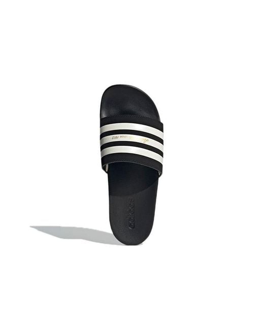 Adidas Black Adilette Comfort Slide
