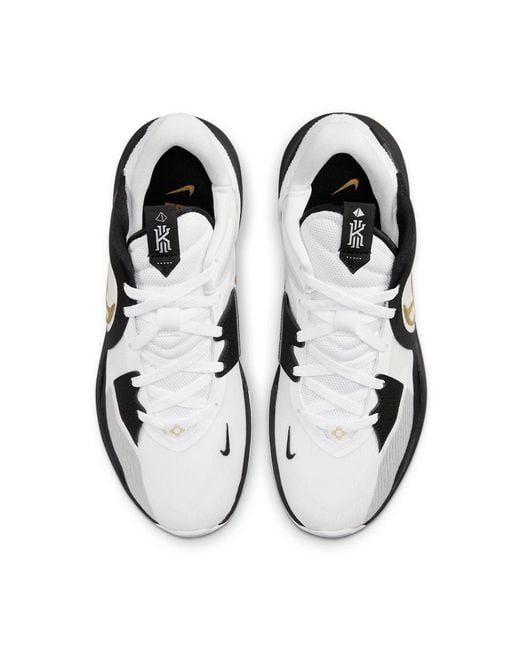 Nike Kyrie Low 5 /metallic Gold-black Dj6012-101 for men