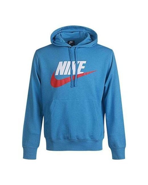 Nike Blue Sportswear Logo As Sportswear Hbr Po for men