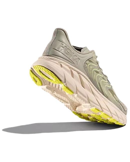 Hoka One One Brown Clifton Ls 'Barley Oat Milk' for men