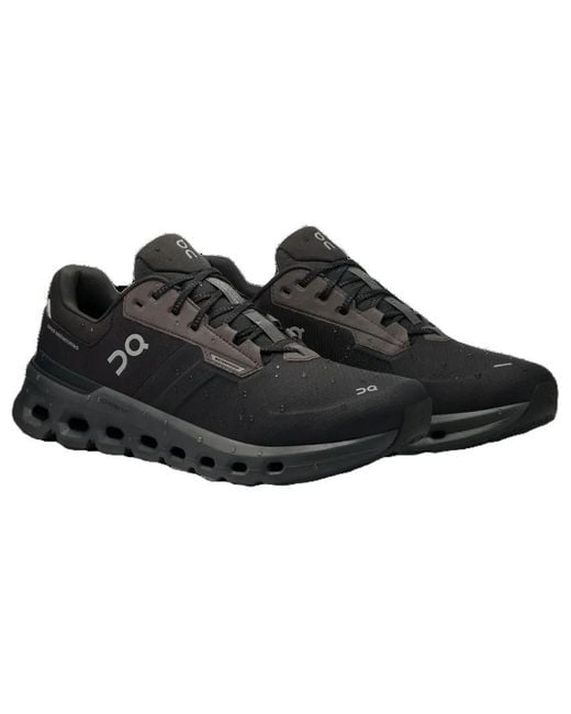 On Shoes Black Cloudrunner 2 Waterproof 'Magnet' for men