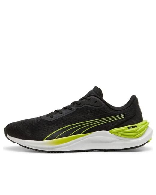 PUMA Brown Electrify Nitro 3 Lime' for men