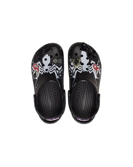 CROCSTM Black Classic X Marvel Clog 'Venom'