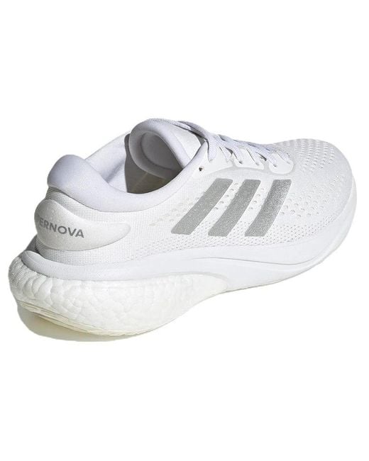 Adidas White (Wmns) Supernova 2 Metallic'