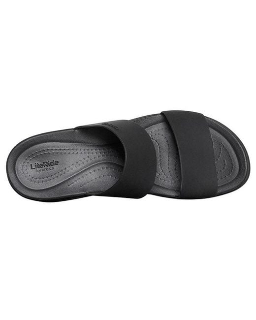 CROCSTM Blue (Wmns) Brooklyn Lightweight Sandals