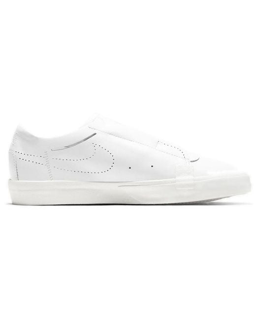 Nike White (Wmns) Blazer Slip 'Triple'