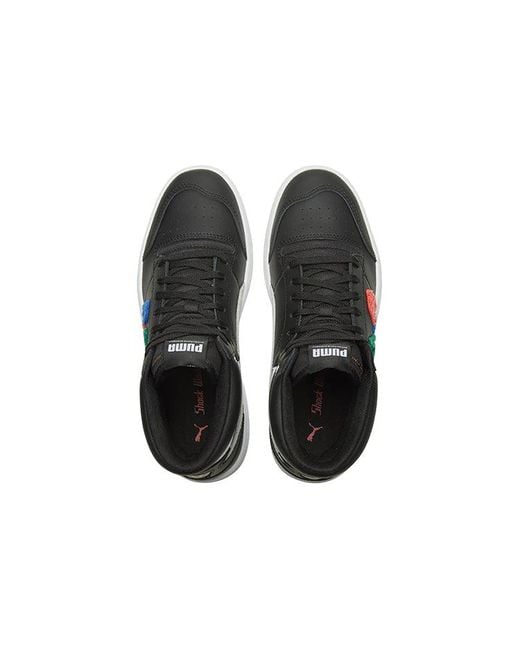 PUMA Black Ralph Sampson Mid 'Badges for men
