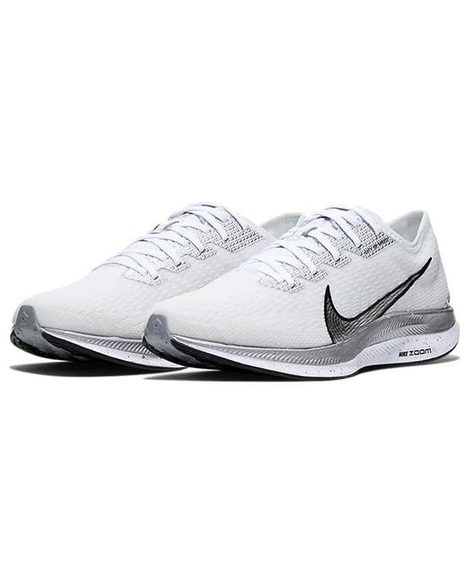 Nike White (Wmns) Zoom Pegasus Turbo 2 Rise Metallic'