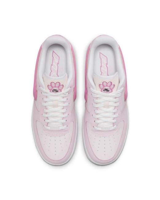 Nike (Wmns) Air Force 1 '07 Lx 'Paw Print' in Pink | Lyst UK