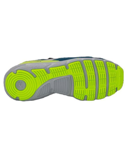 Under Armour Blue Charged Verssert Speckle 'Mod Lime Surge' for men