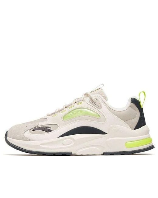 Anta White Millennium 5.0 'Ivory Lime' for men