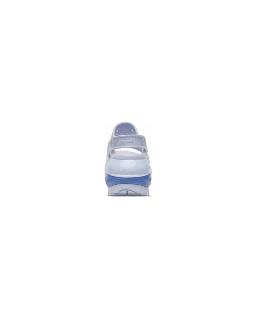 CROCSTM Blue Mega Crush Croslite Sandals