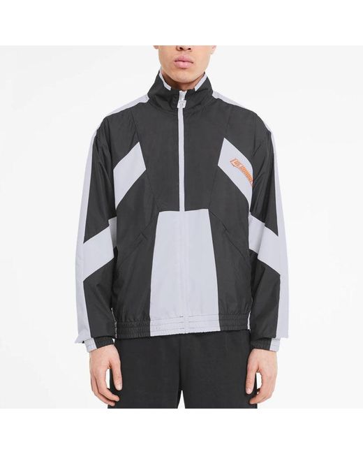 PUMA Black X The Hundreds Track Jacket for men