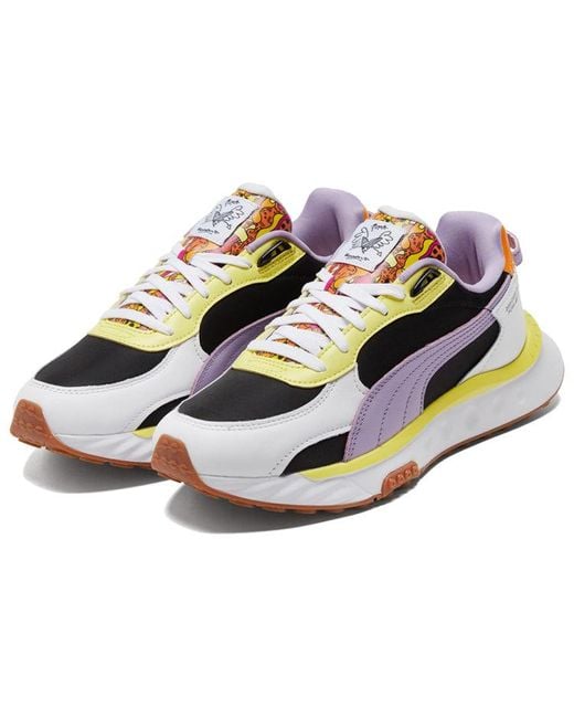 PUMA Blue Romero Britto X Wild Rider Limelight Gum' for men
