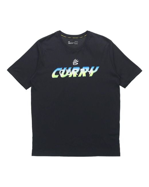 Under Armour Black Outdoor Athleisure Casual Sports Short Sleeve for men