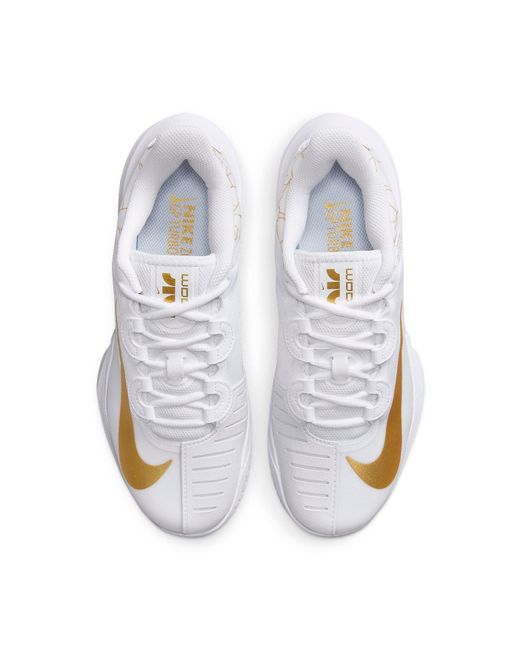Nike White (Wmns) X Naomi Osaka Court Air Zoom Gp Turbo Metallic'