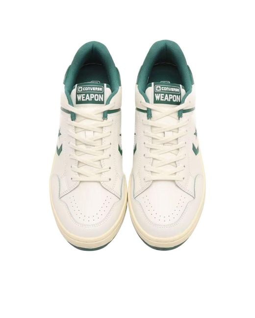 Converse White Weapon Cc Ox Sax' for men