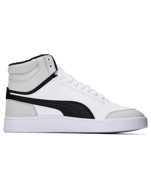 PUMA Black Shuffle Mid Wtr for men