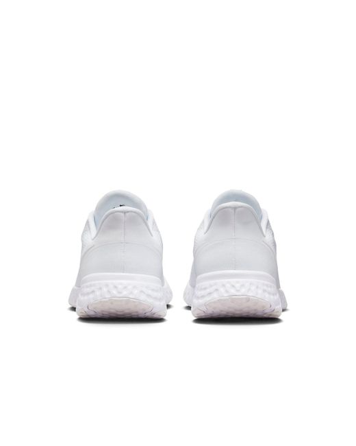Nike White Revolution 5 'Triple' for men