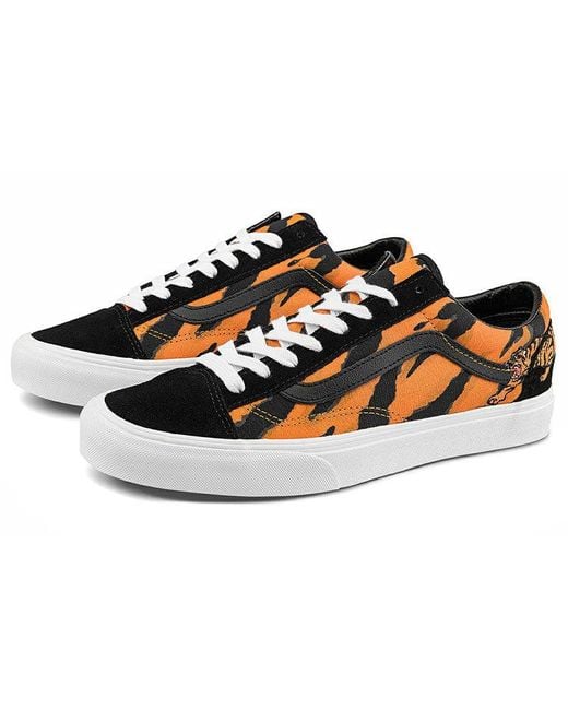 Vans Brown Style 36 Low-Top Sneakers for men
