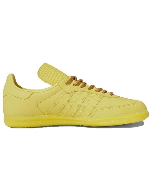 Adidas Yellow X Pharrell Humanrace Samba for men