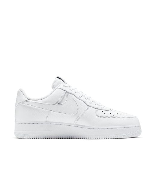 Nike White Air Force 1 Low Premium 'Oversized Swoosh' for men