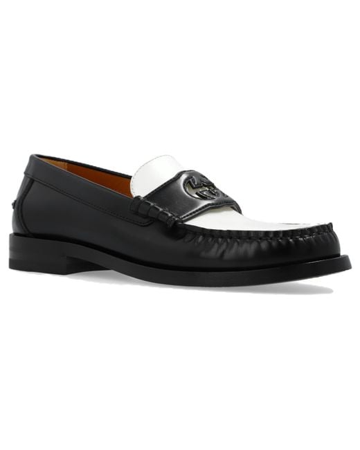 Gucci Black (Wmns) Interlocking G Loafer Leather'