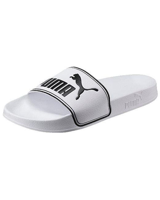 PUMA White Leadcat Slide for men