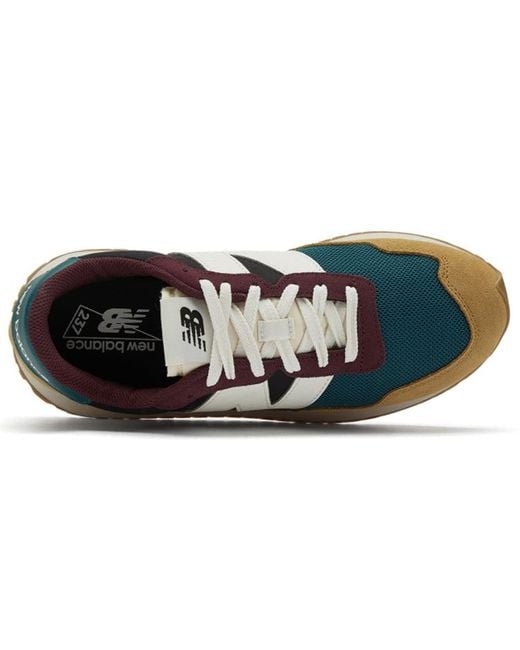 New Balance Black 237 'Workwear Burgundy' for men