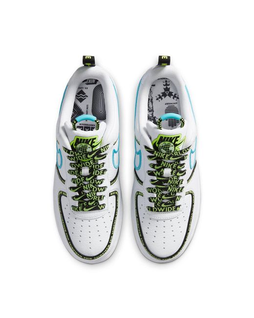 Nike Blue Air Force 1 '07 Premium 'Worldwide Pack for men