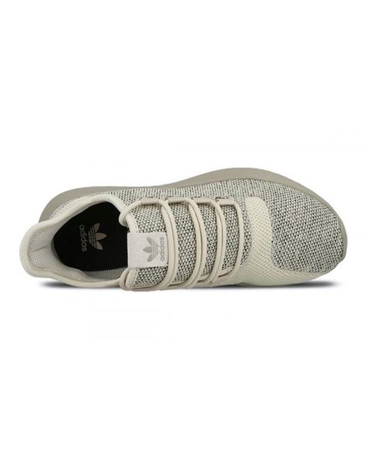 Adidas White Tubular Shadow J 'Clear' for men