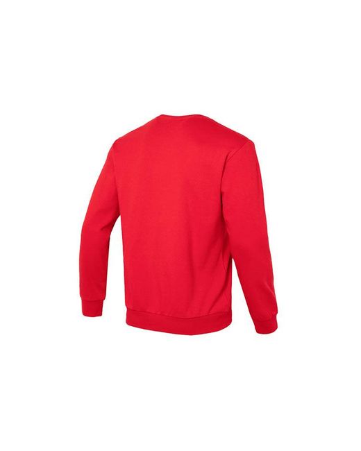 Adidas Red Cm Gfx Crew for men