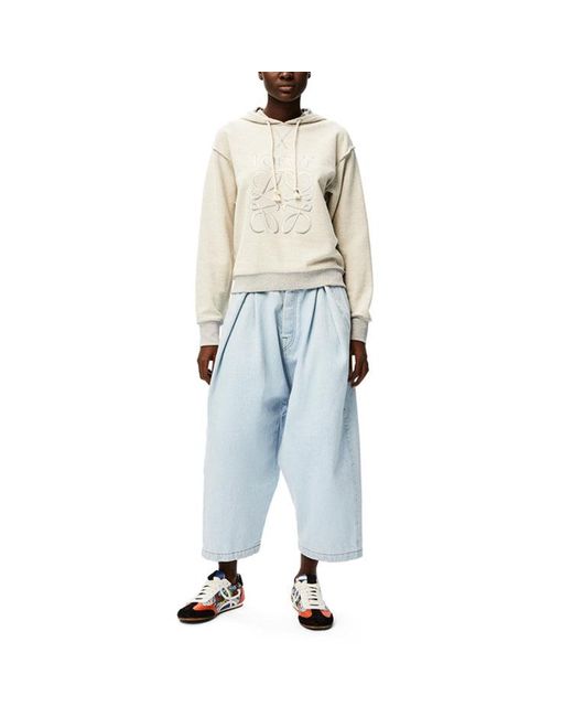 Loewe White (Wmns) Anagram Hoodie Melange'