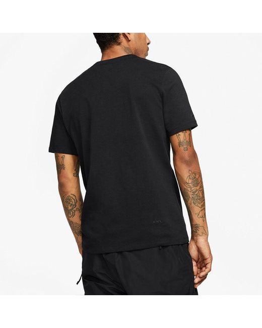 nike x drake nocta logo tee black