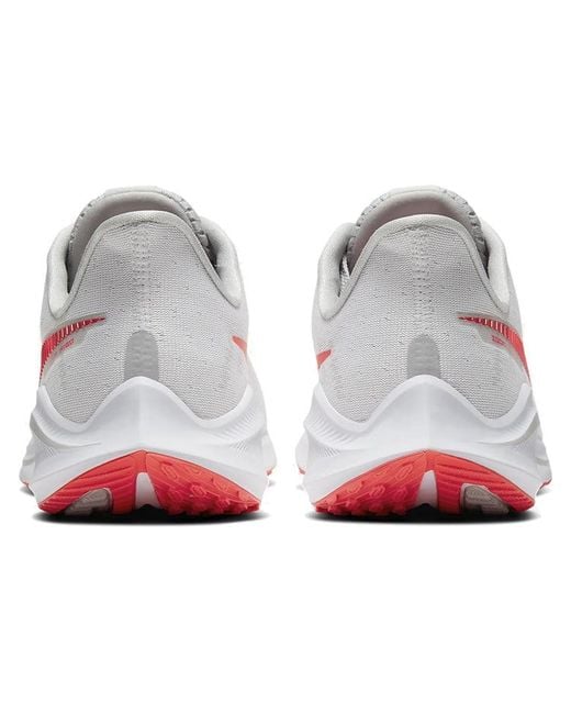 Nike White Air Zoom Vomero 14 'Laser Crimson' for men