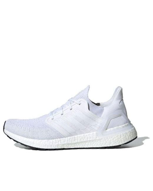 Adidas White Ultraboost 20 Consortium 'Triple' for men