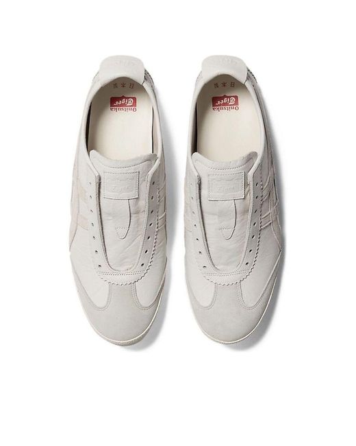 Onitsuka Tiger White Mexico 66 Slip-On Deluxe for men