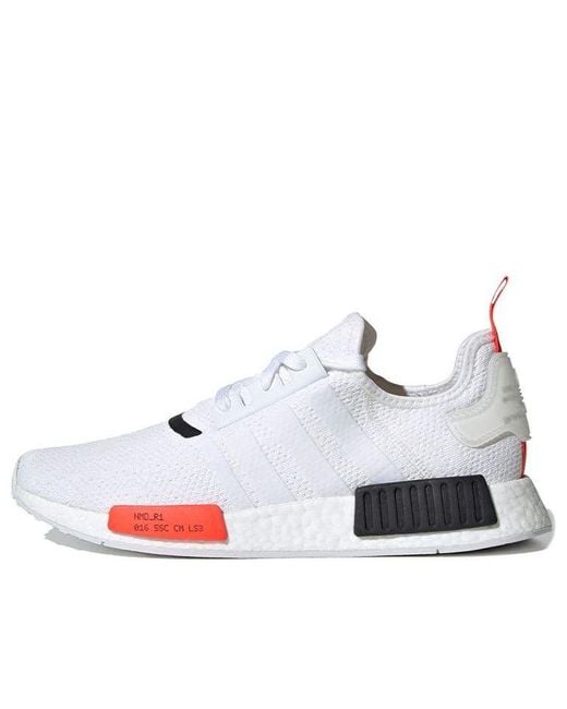 Adidas White Nmd_R1 'Solar Tab' for men