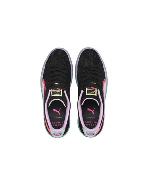 PUMA Blue (Wmns) Sophia Webster X Suede Fiery Coral'