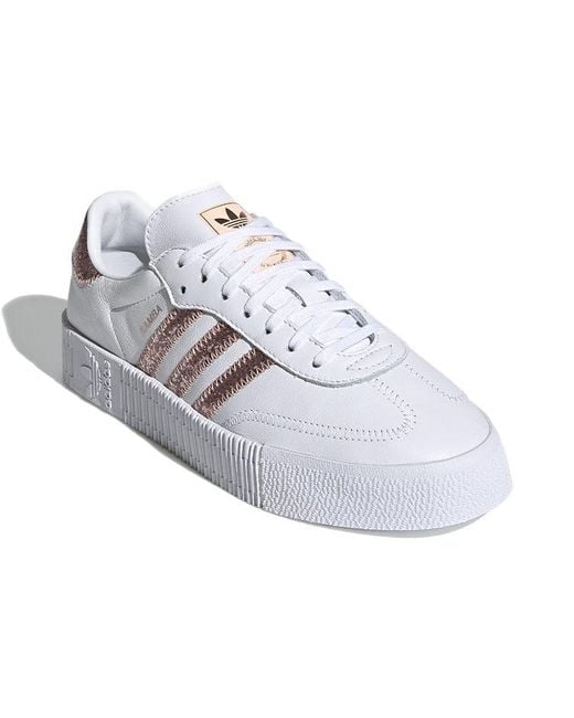 Adidas White (Wmns) Sambarose